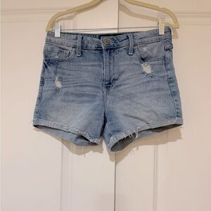 HOLLISTER 7/W28 HIGH RISE MIDI SHORT VINTAGE STRETCH like new